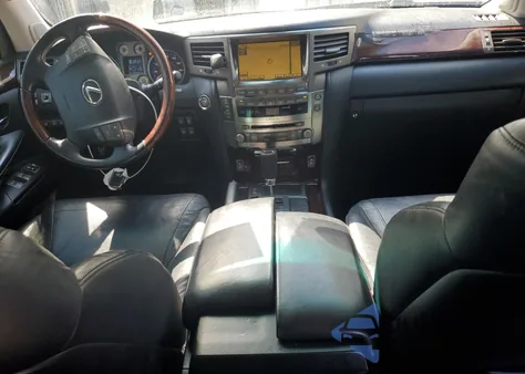 2011 Lexus Lx 570 из США, поврежденный, VIN JTJHY7AX3B4059052